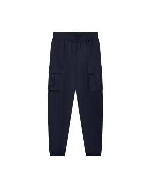 109885-495 | MEN'S K-SWISS LOGO CARGO JOGGER PANTS | BLUE/MISC