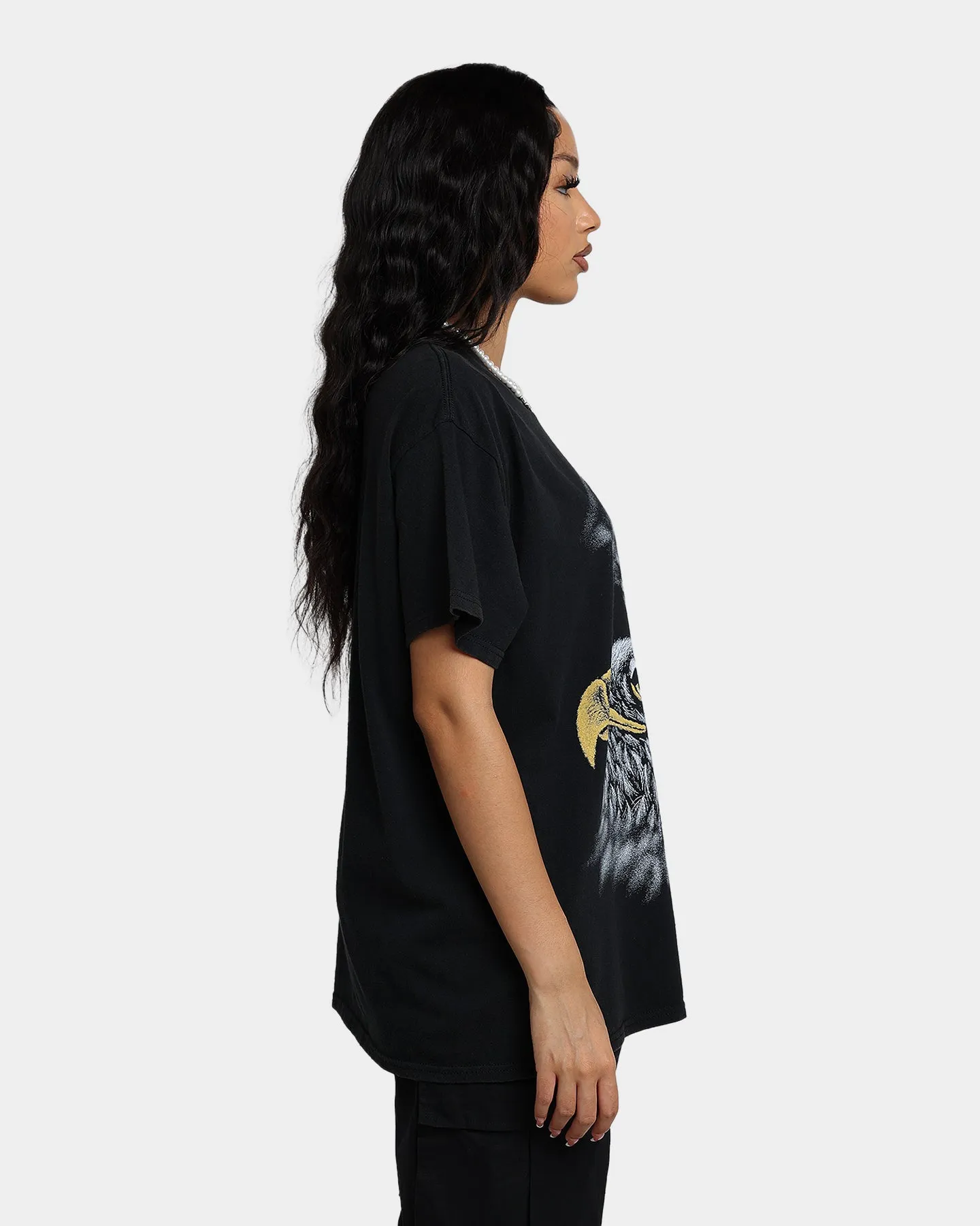 American Thrift Eagles Vintage T-Shirt Black Wash