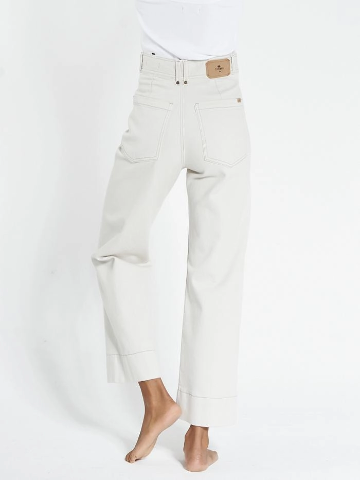 Belle Stretch Jean - Vintage Bone