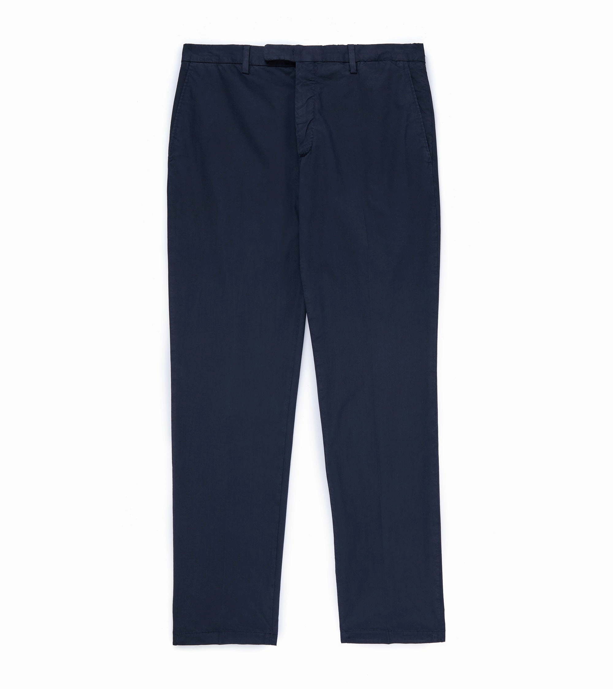Boglioli Paper Cotton Trousers: Navy