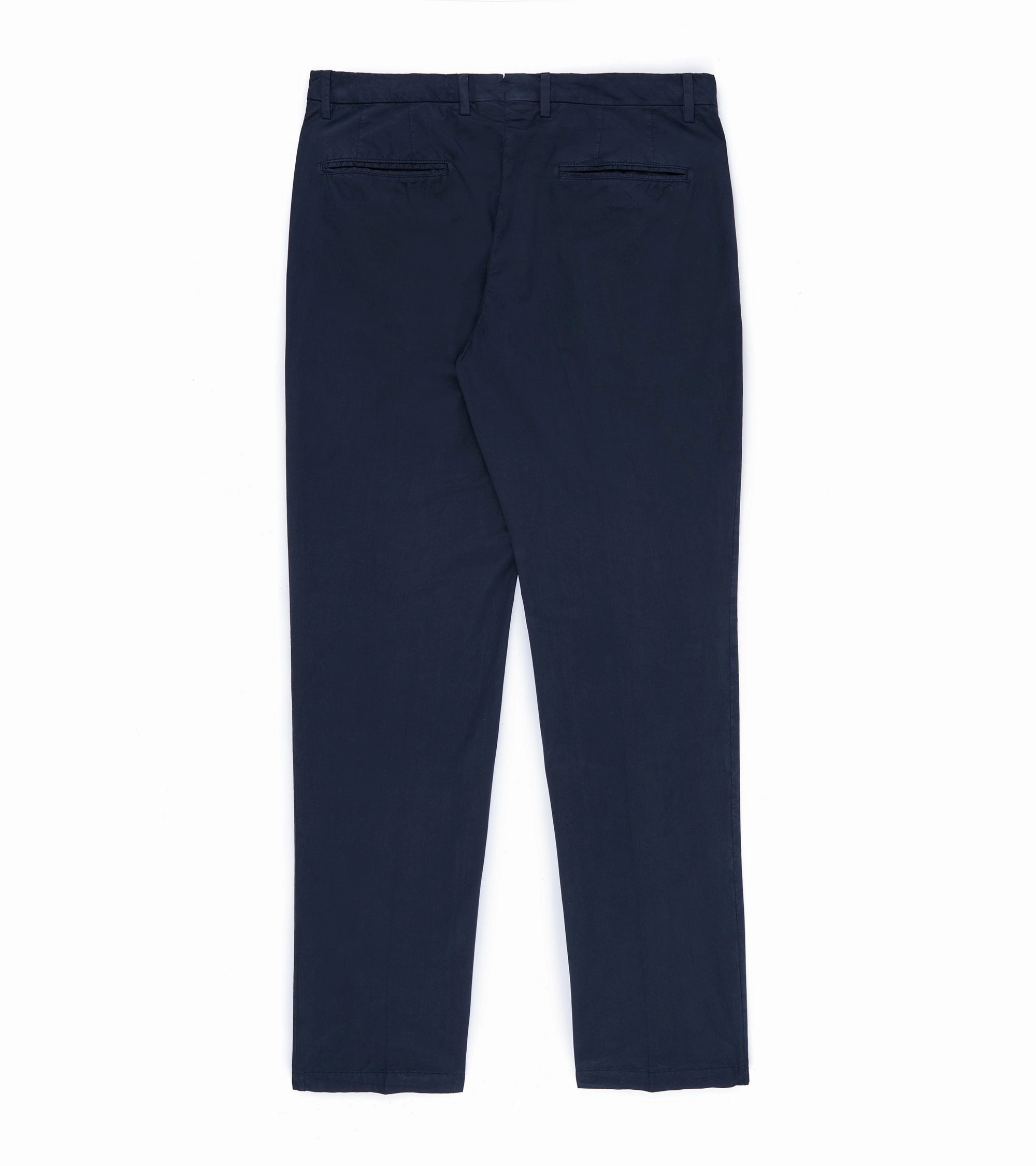 Boglioli Paper Cotton Trousers: Navy