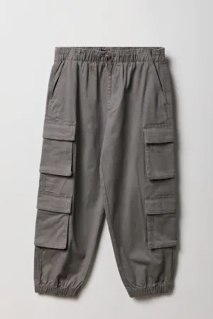 Boys Multi Pocket Cargo Jogger