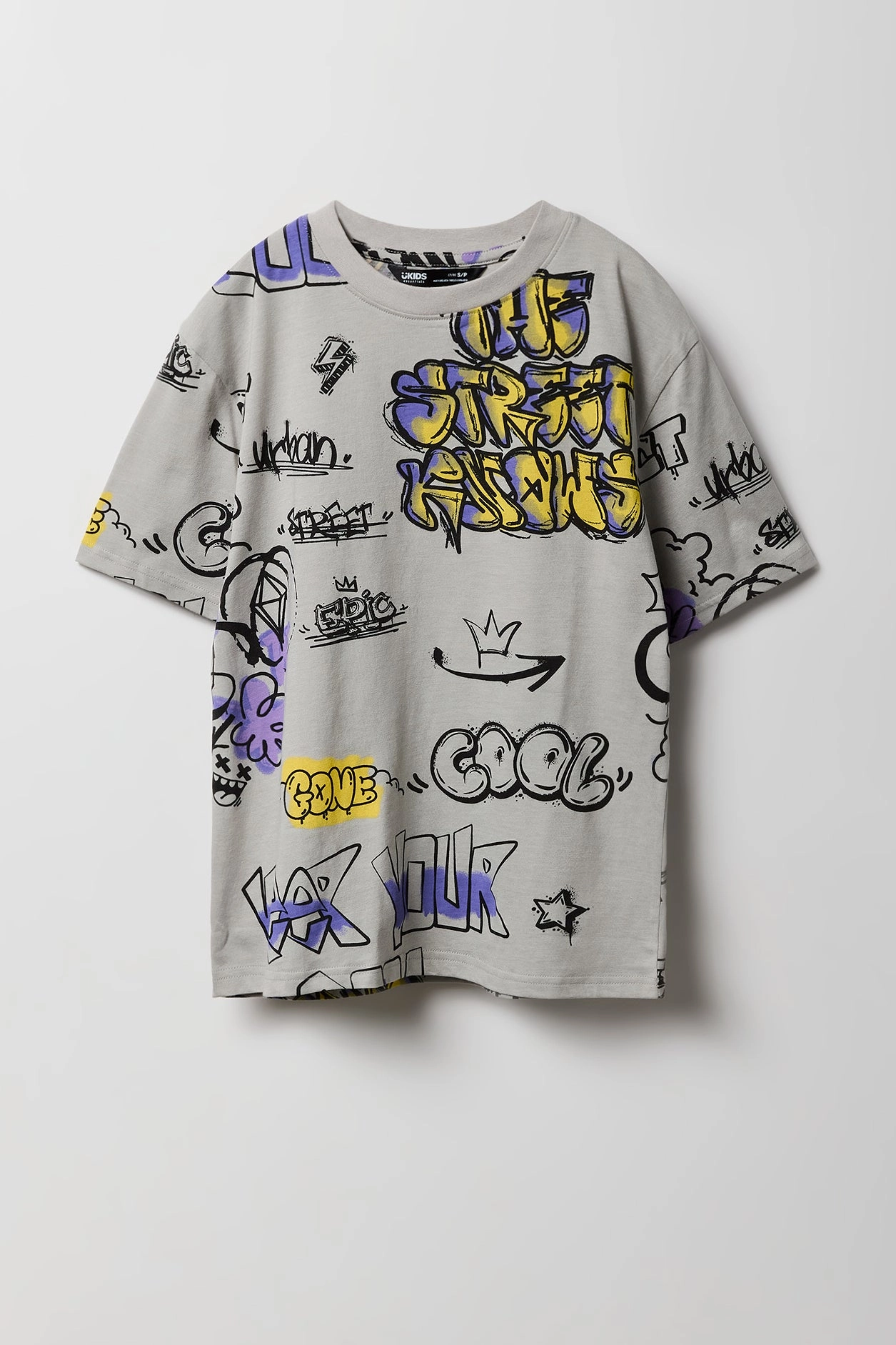 Boys Graffiti Print T-Shirt