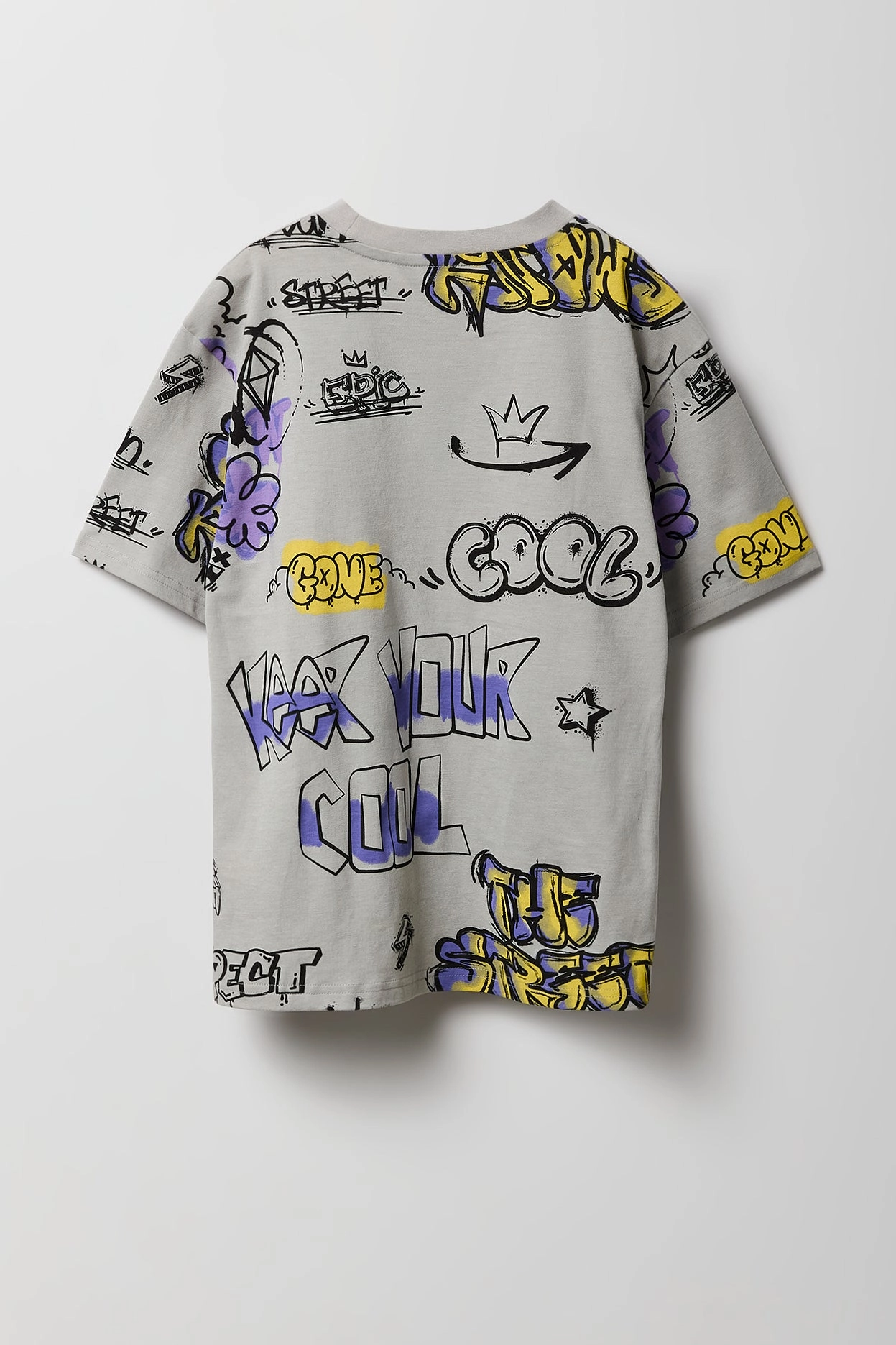 Boys Graffiti Print T-Shirt