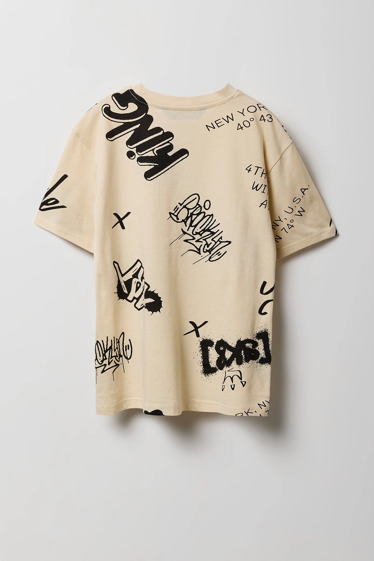 Boys Graffiti Print T-Shirt