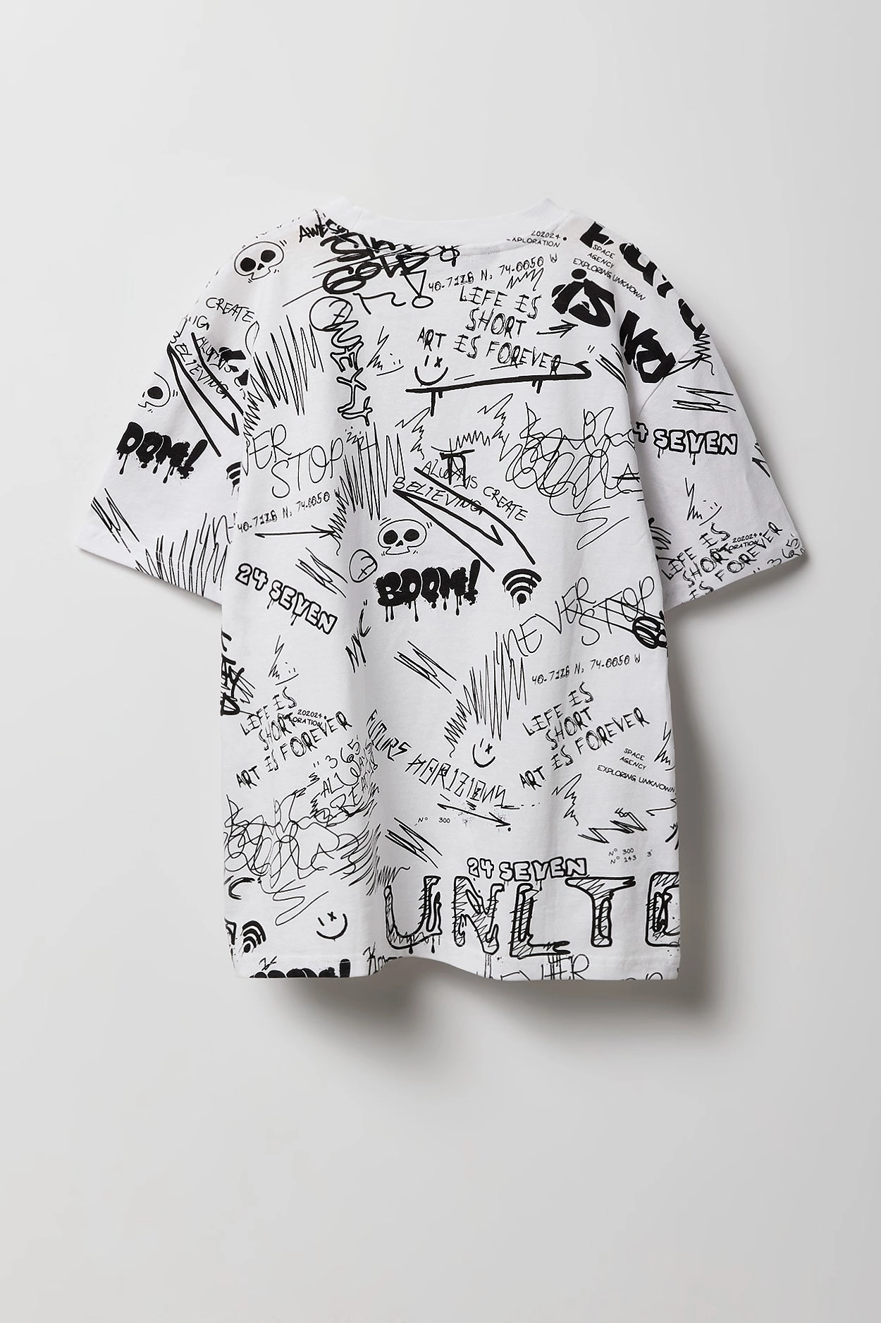 Boys Graffiti Print T-Shirt