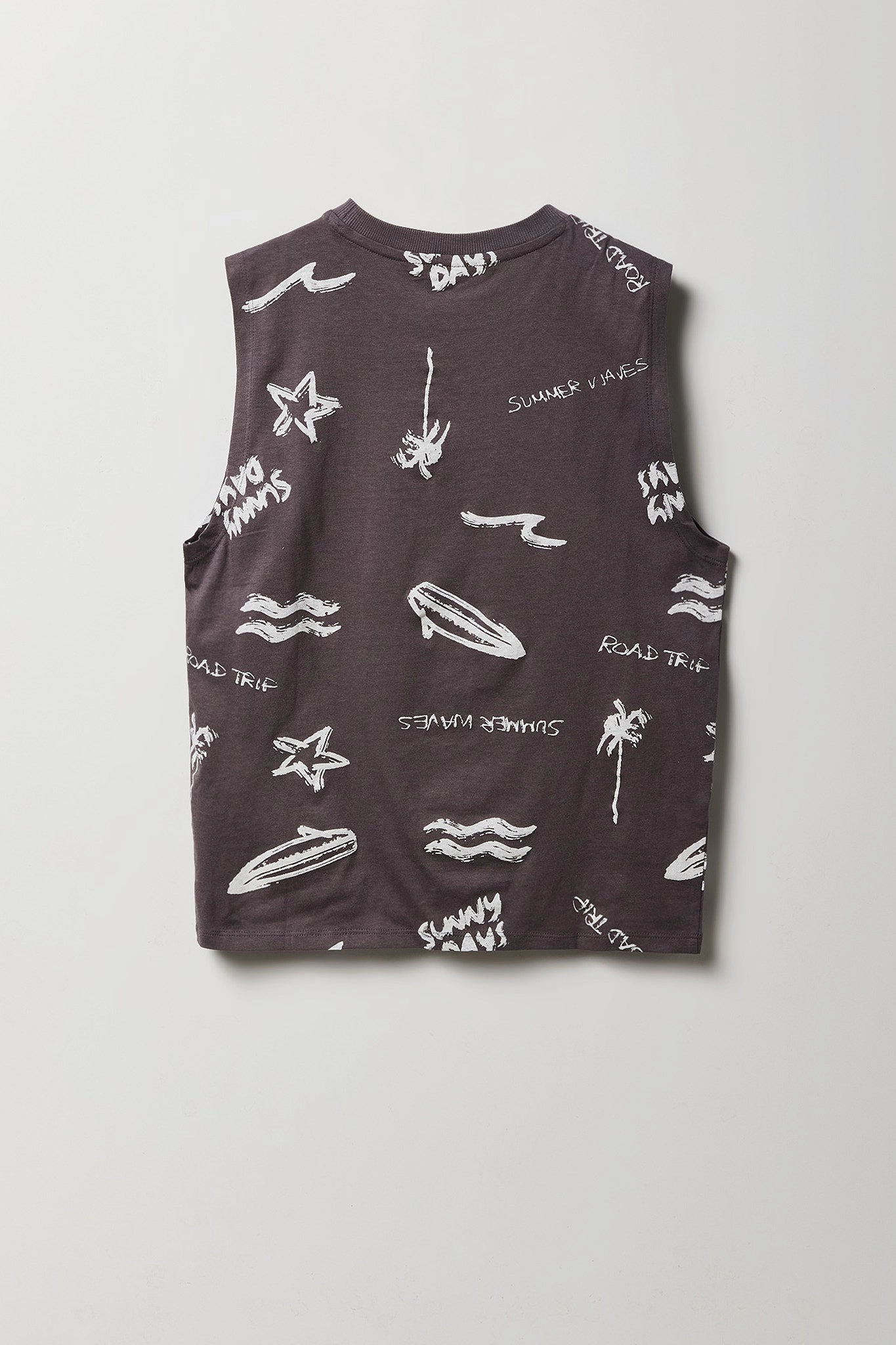 Boys Tropical Vacation Printed Tank