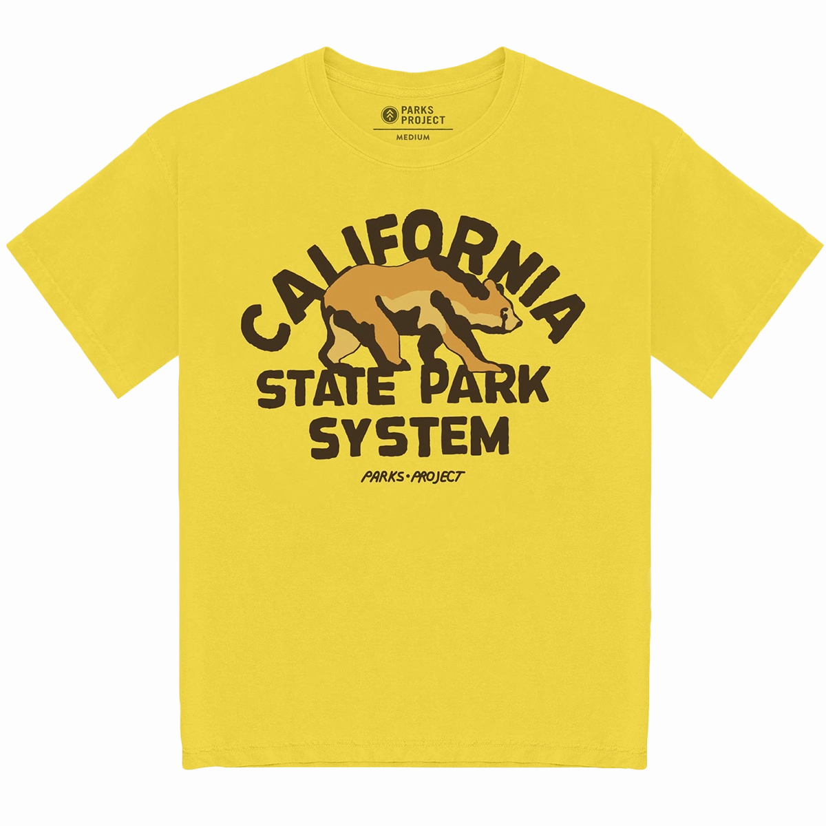California State Park System Vintage Bear Logo Tee