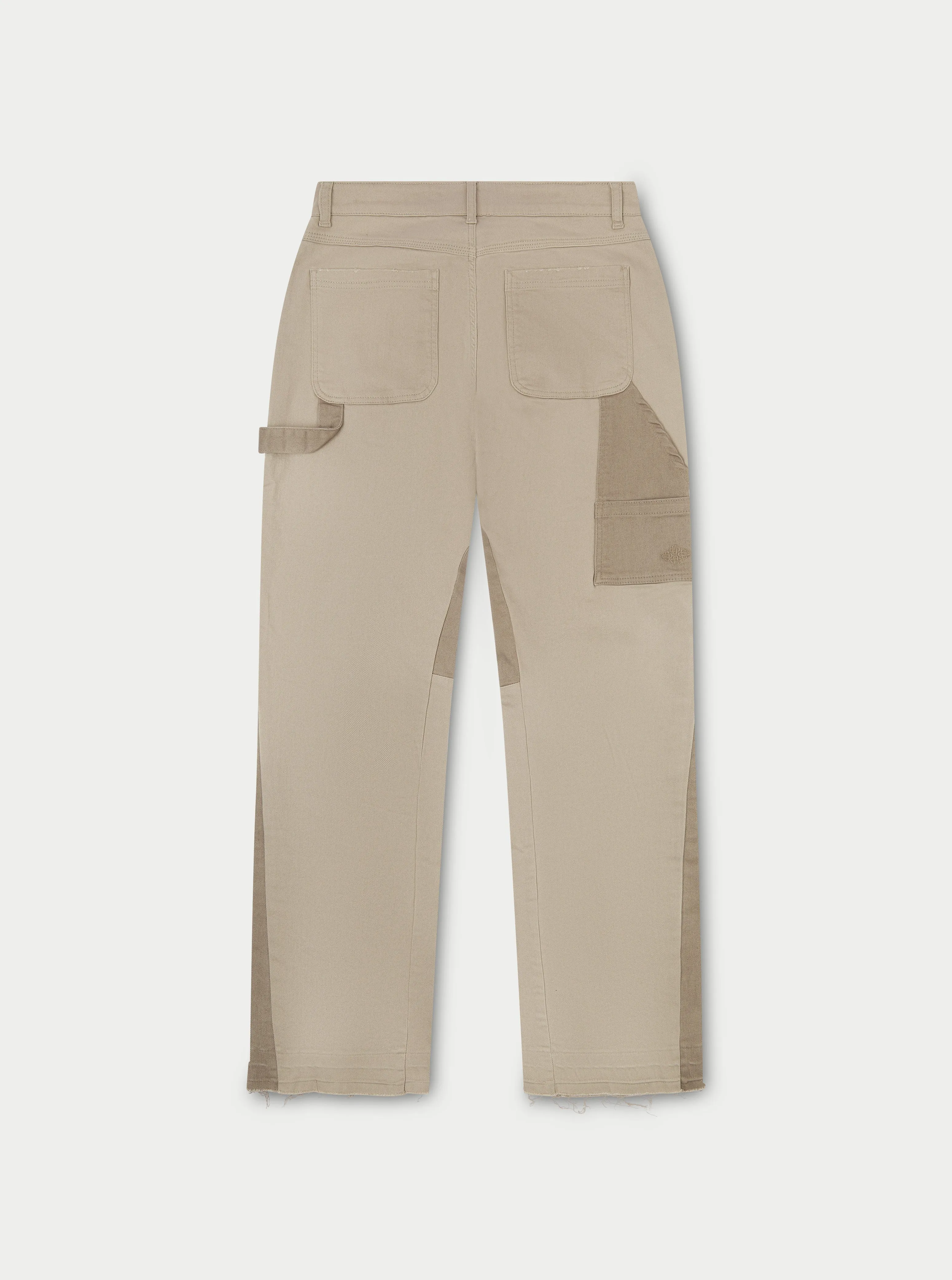CANVAS CARPENTER TROUSER - BEIGE