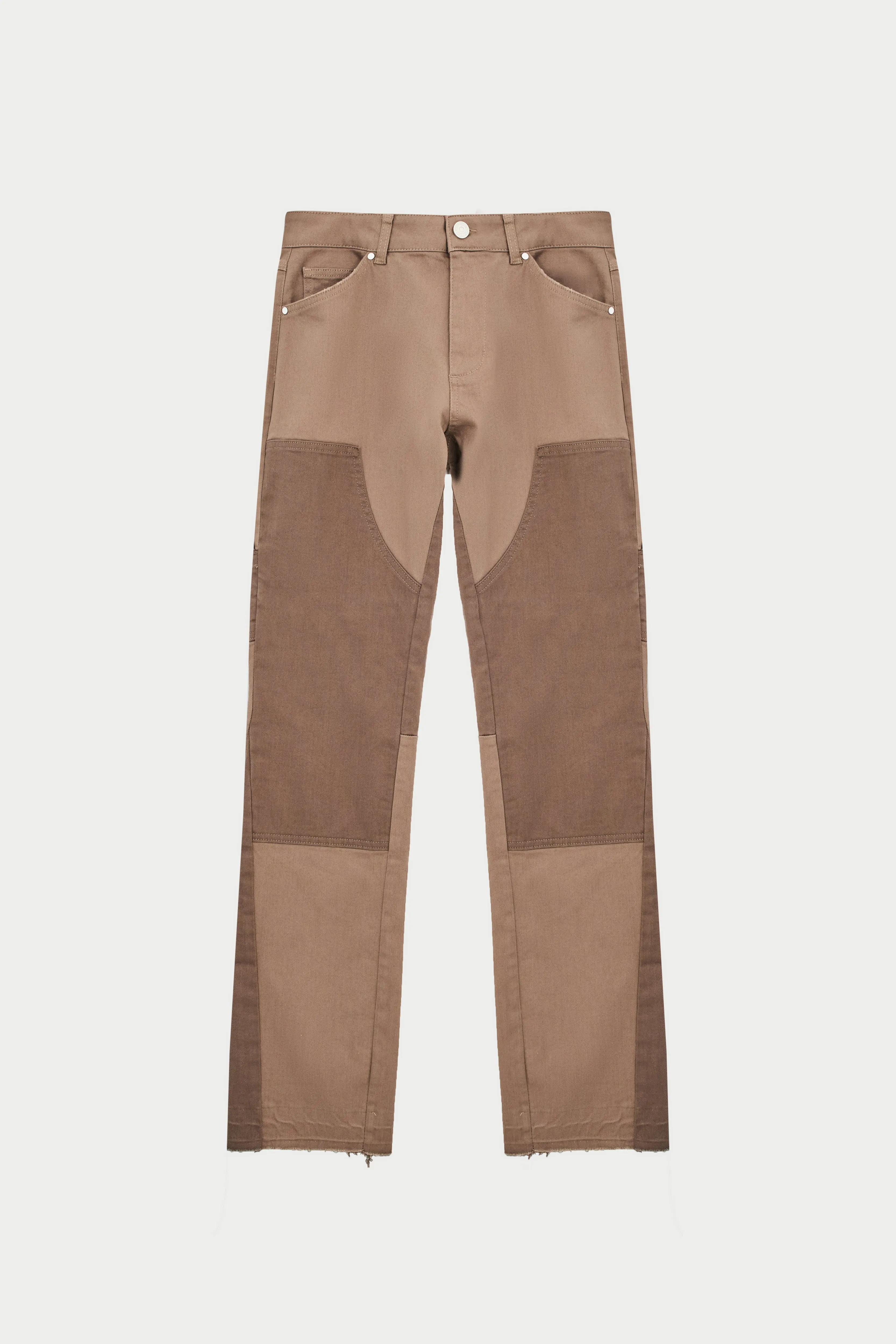 CANVAS CARPENTER TROUSER - BROWN