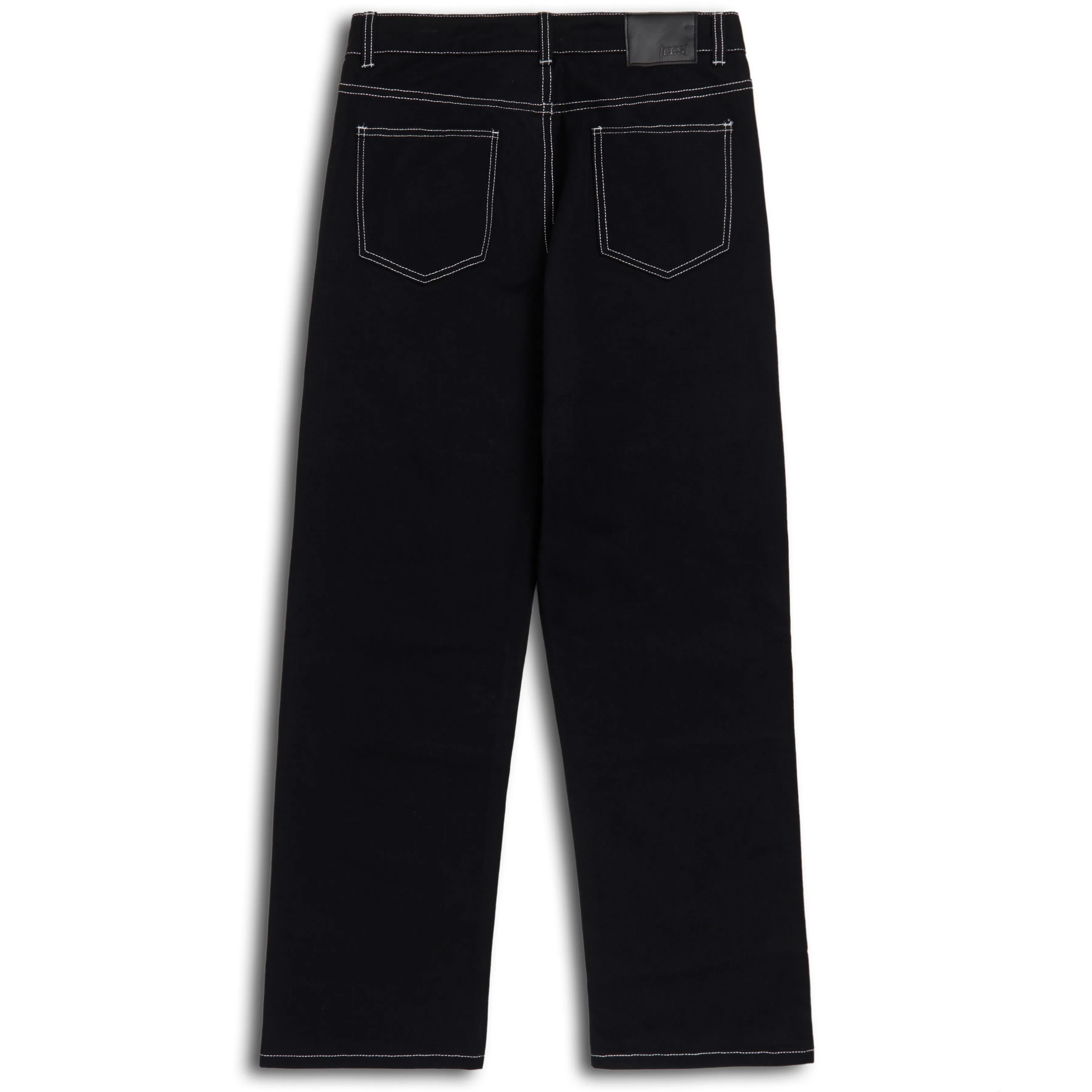 CCS Double Knee Original Relaxed Canvas Pants - Black/White