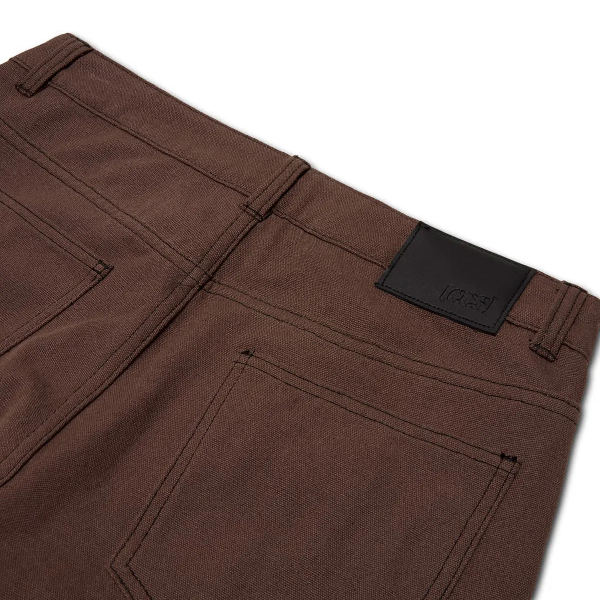 CCS Double Knee Original Relaxed Canvas Pants - Brown/Black