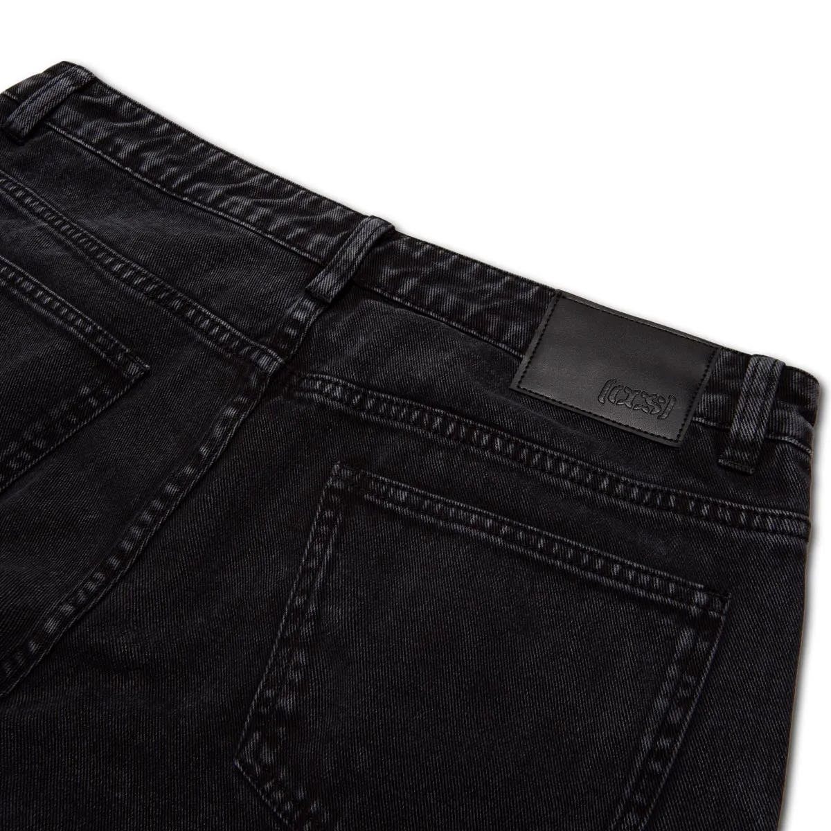 CCS Double Knee Original Relaxed Denim Jeans - Acid Black