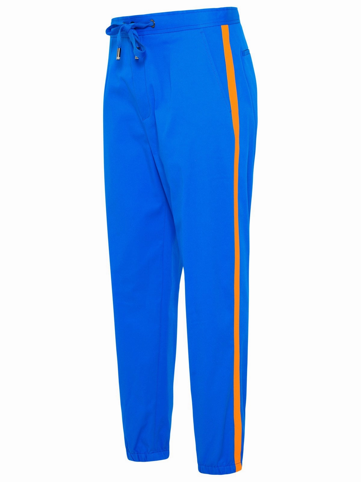 Dolce & Gabbana Logo Embossed Tapered Leg Trousers