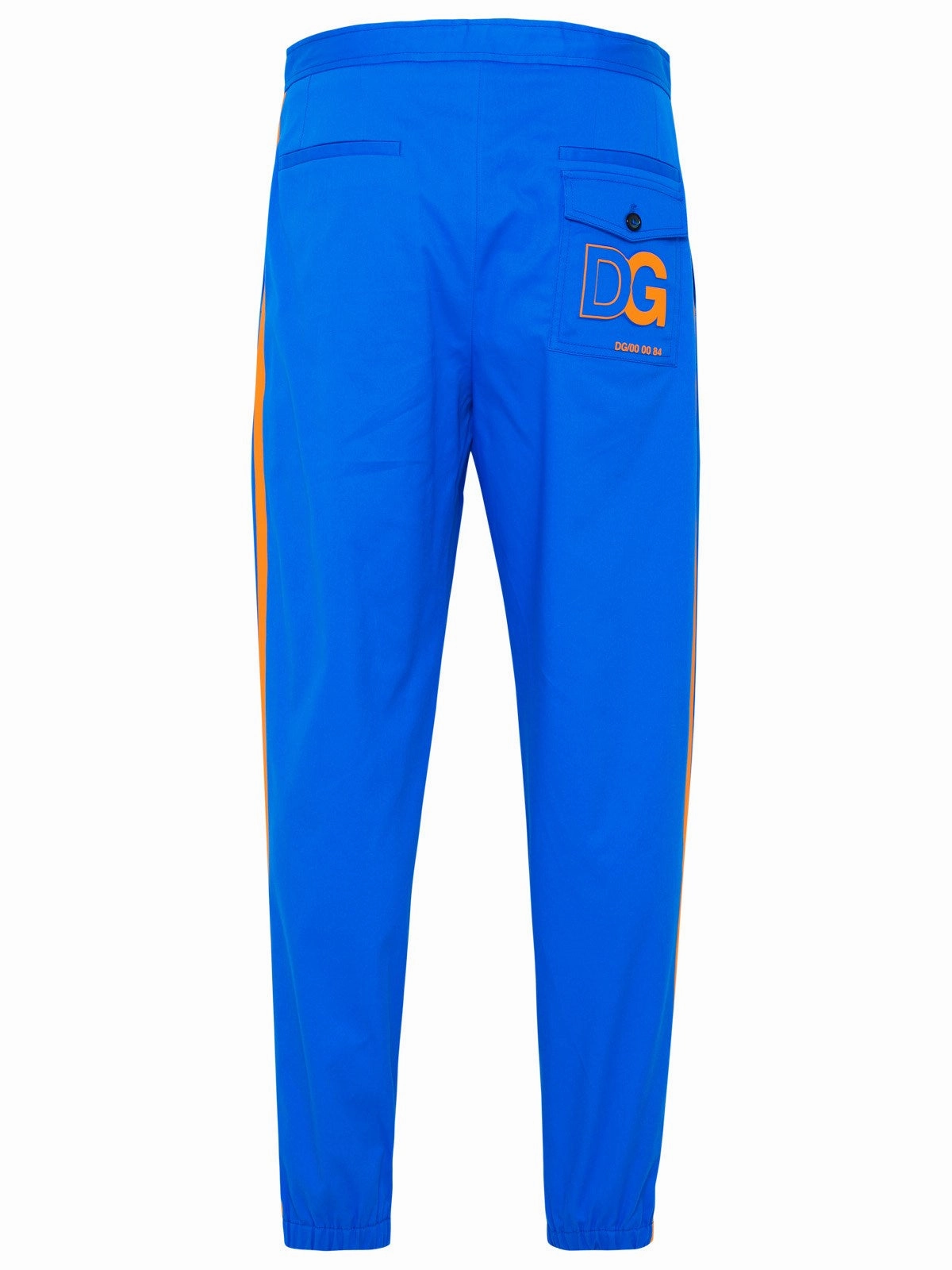 Dolce & Gabbana Logo Embossed Tapered Leg Trousers