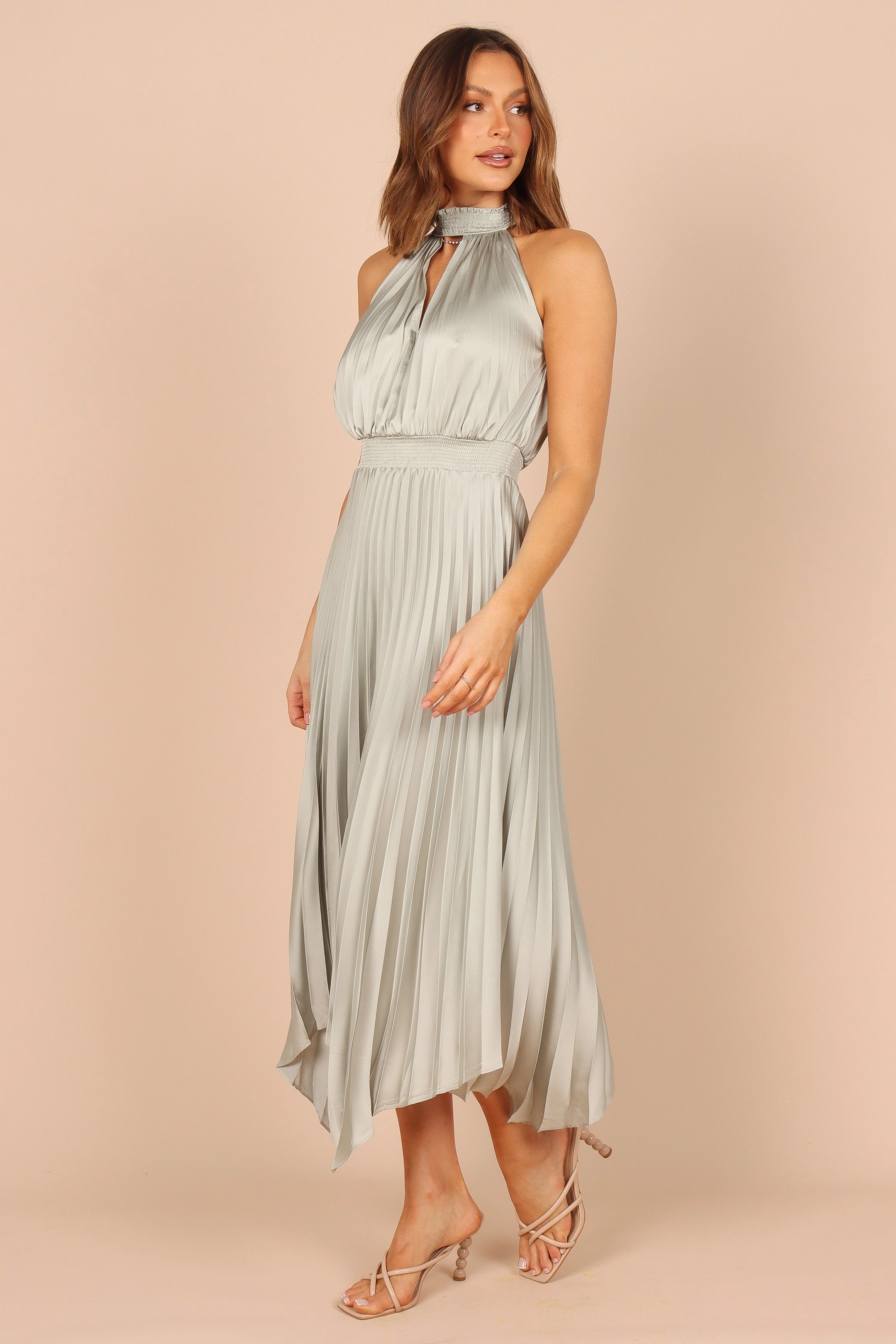 Dominique Dress - Sage