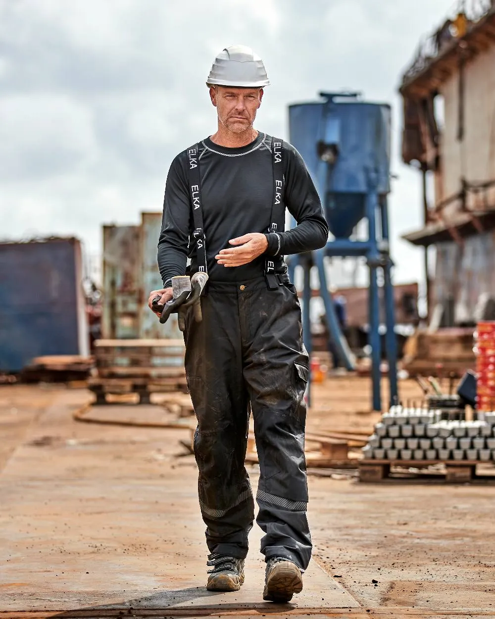 Elka Mens Working Xtreme Stretch Combi Trousers