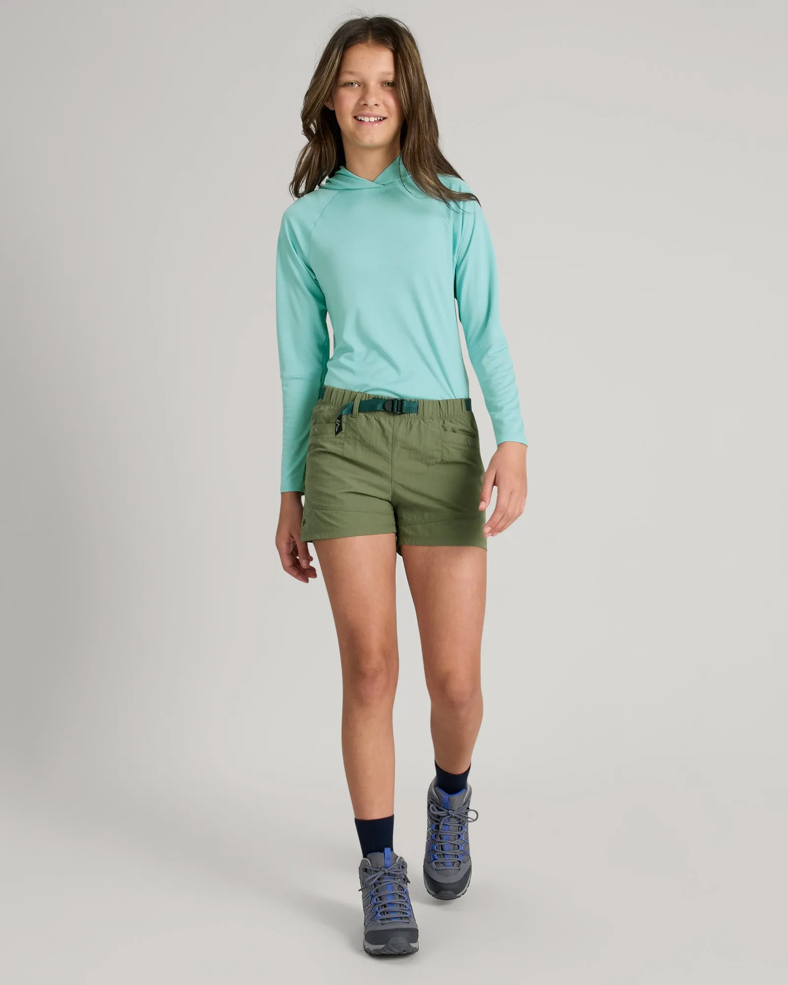 EVRY-Day Girl's Cargo Shorts - Beech