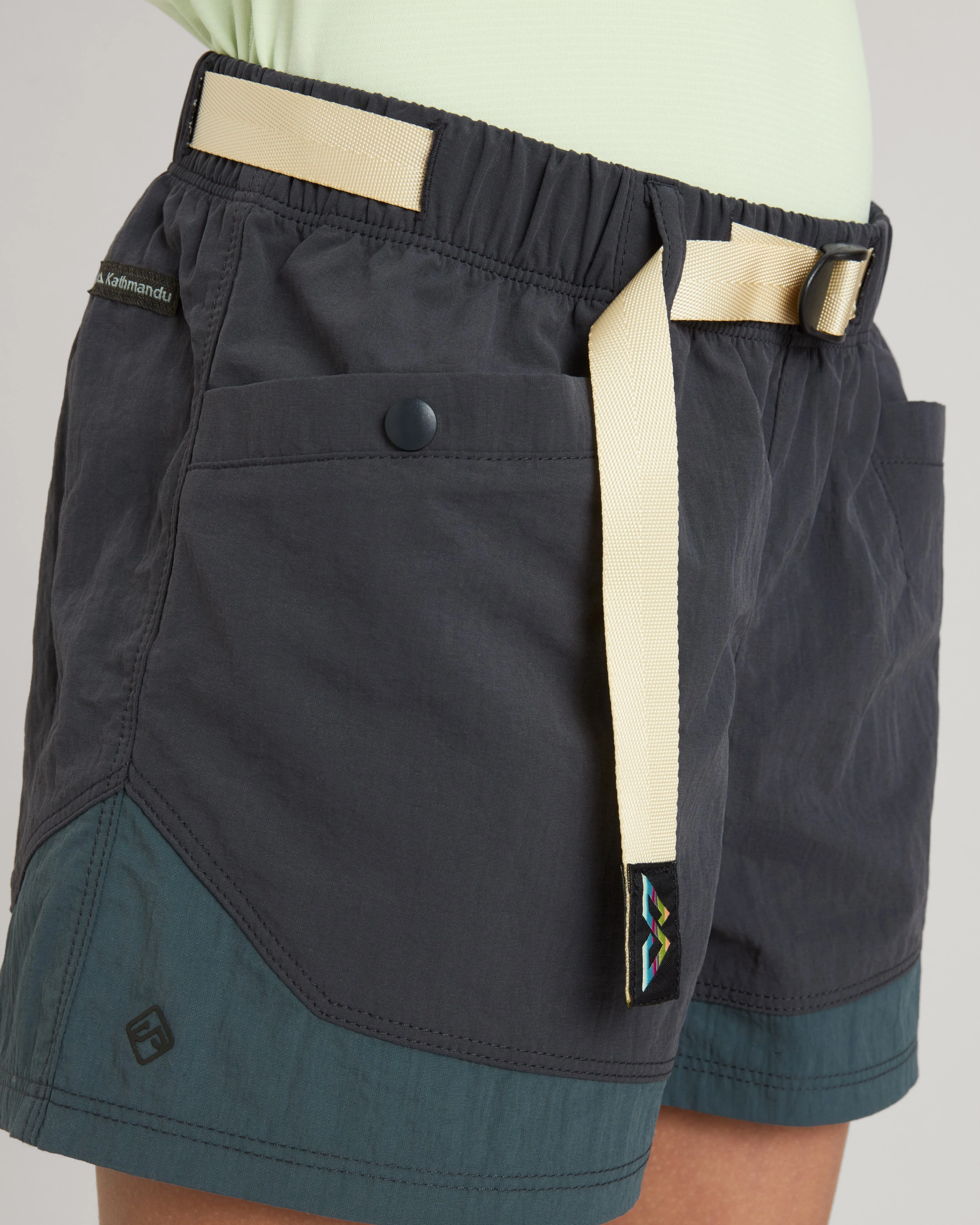 EVRY-Day Girl's Cargo Shorts - Night/Light Night