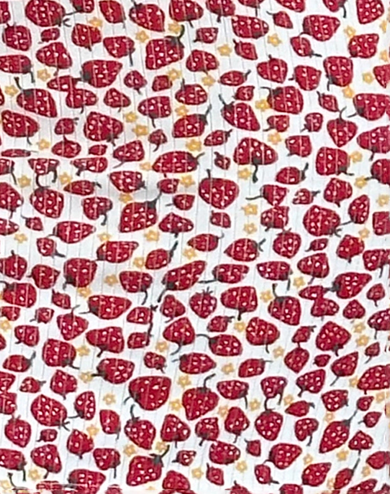 Gracias Mini Dress in Strawberry 2023 Print