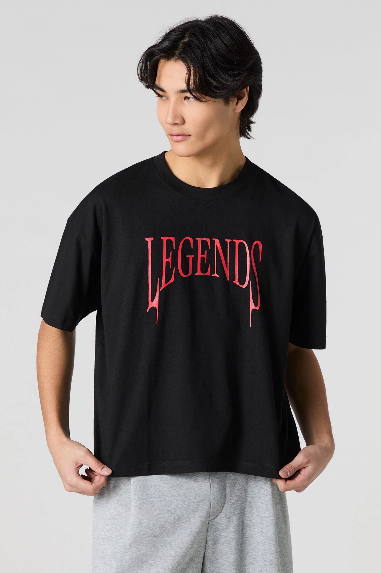 Graphic Printed Boxy T-Shirt