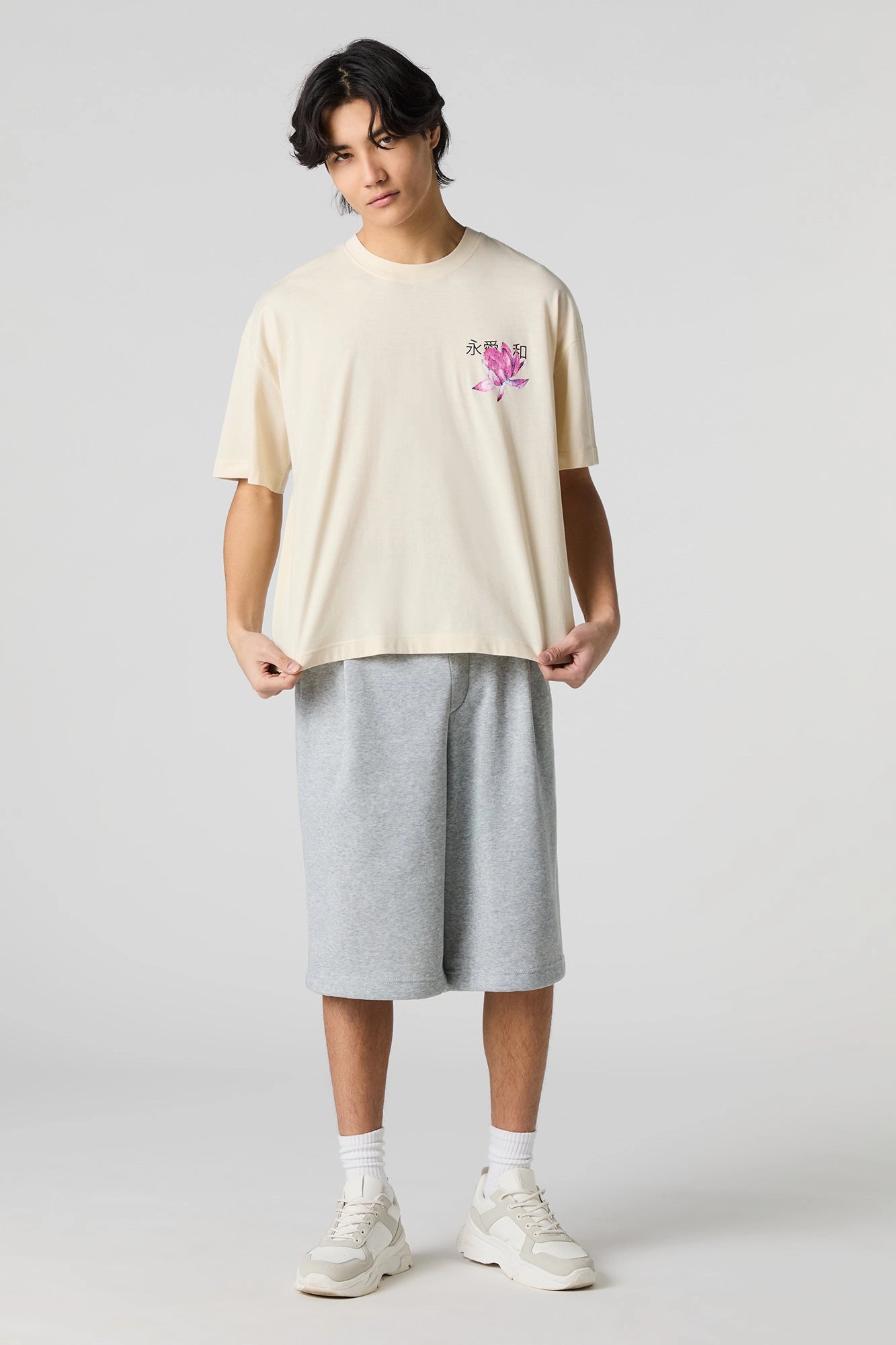 Graphic Printed Boxy T-Shirt