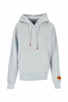 Heron Preston Side-Slit Drawstring Hoodie