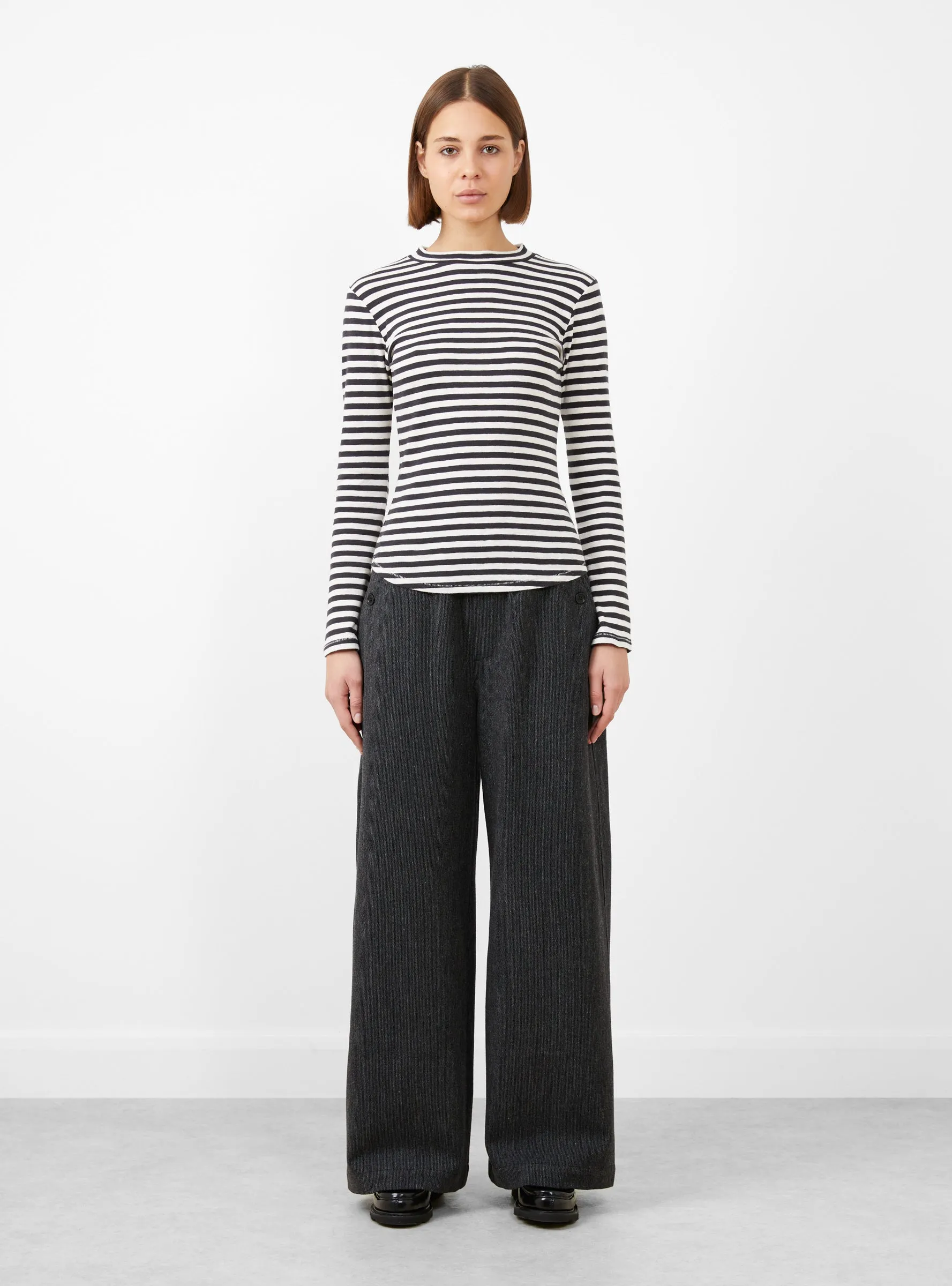 Highrain Top Black and White