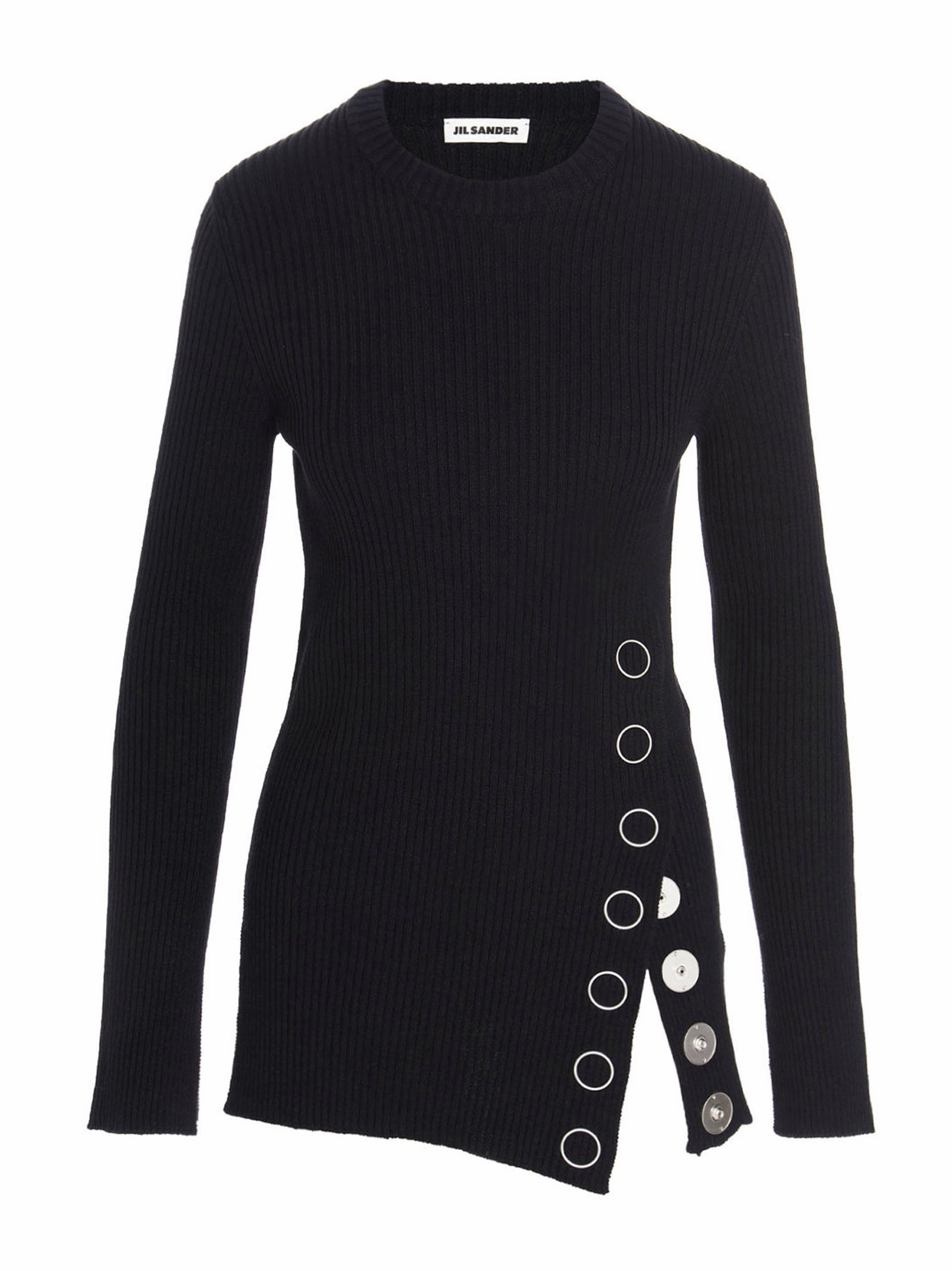 Jil Sander Asymmetrical Long-Sleeved Top