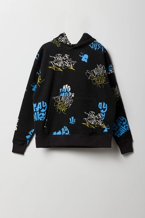 Kids Printed Hoodie