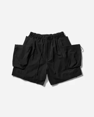 Men's Salt Shorts Black Slub