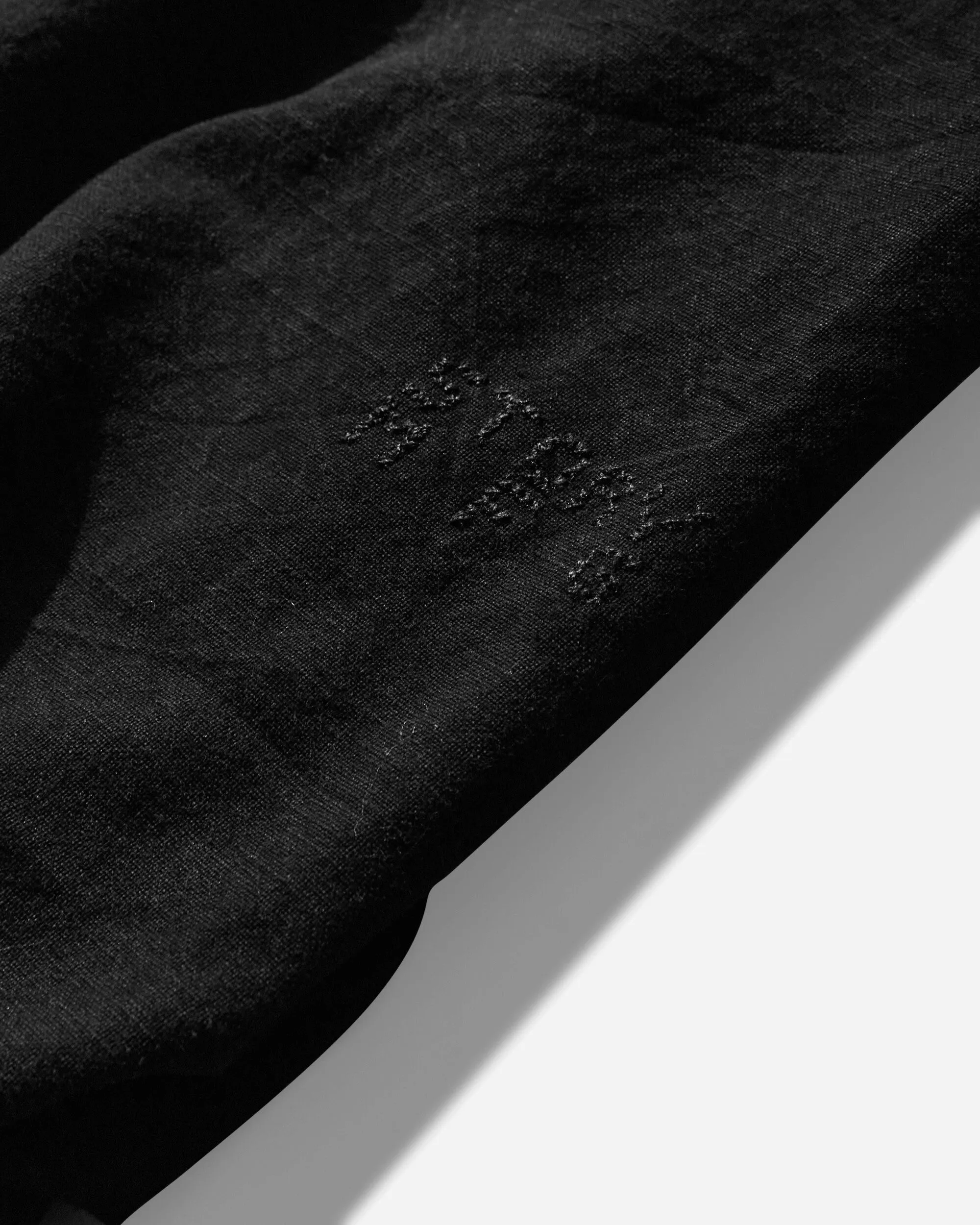 Men's Salt Shorts Black Slub