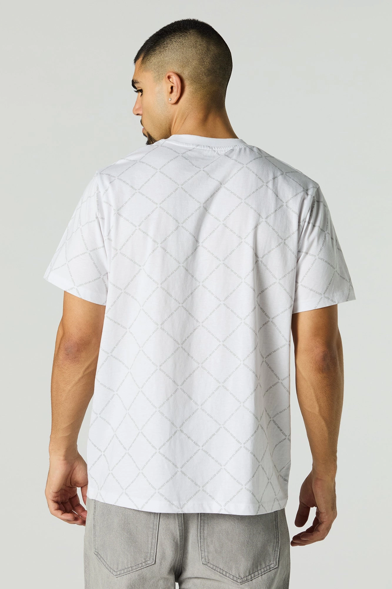 Monogram Print T-Shirt