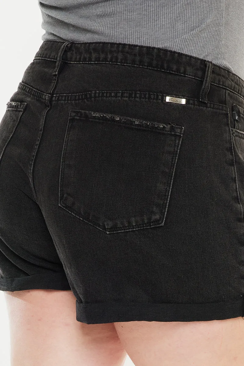 Monty Ultra High Rise Shorts (Plus Size)