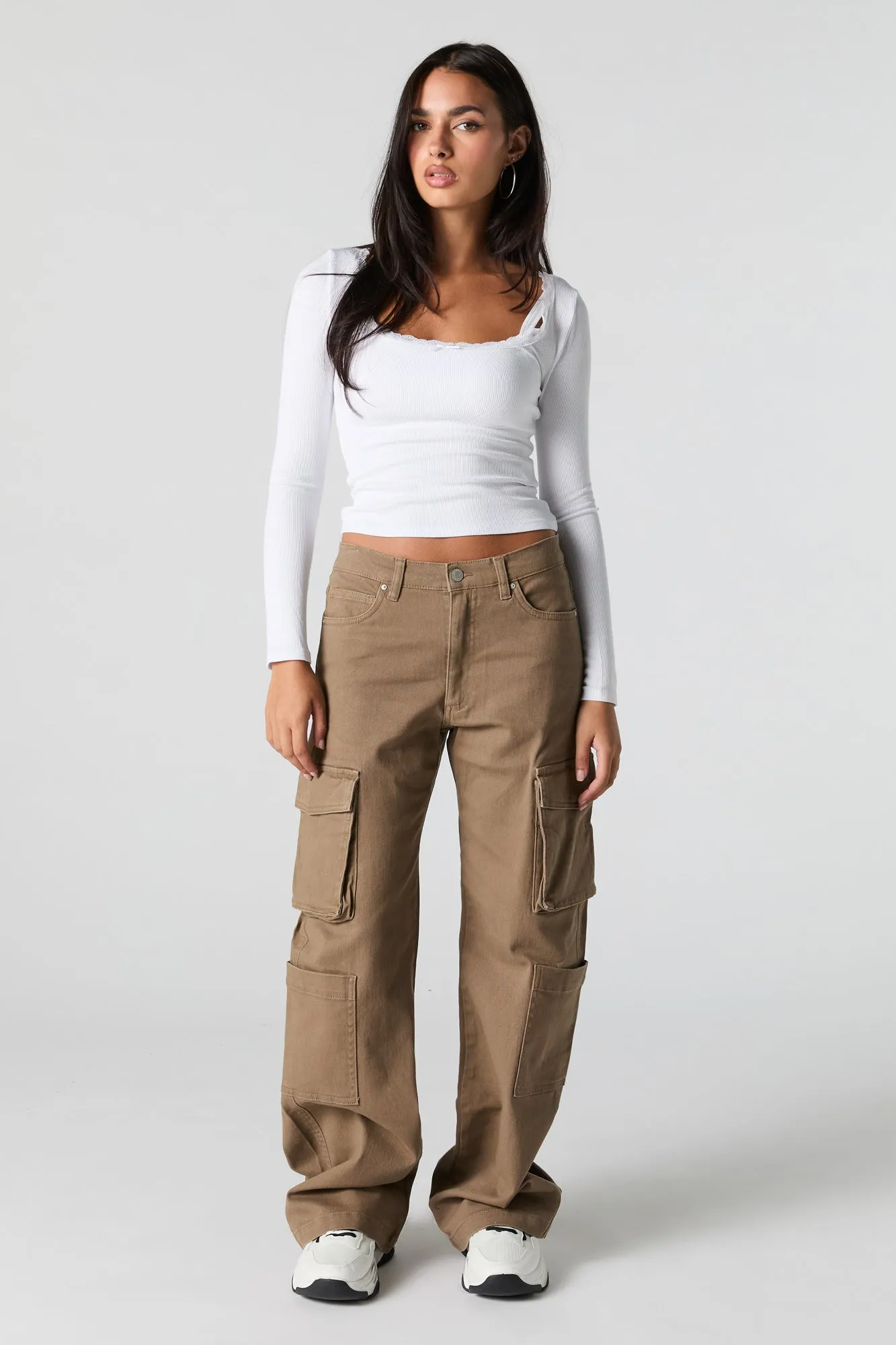 Multi Pocket Baggy Cargo Pant