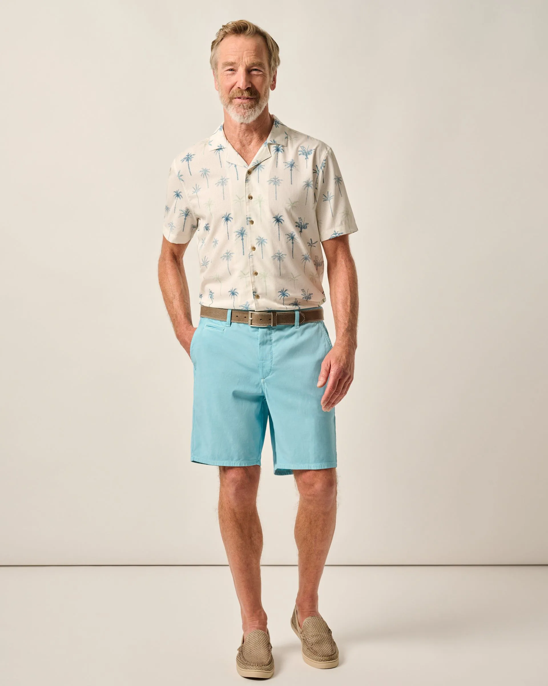 Nassau Cotton Blend Shorts