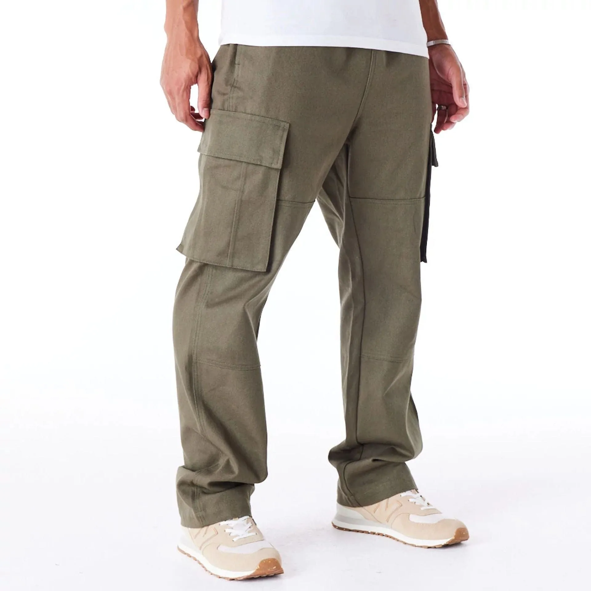 New Era Green Cargo Trousers