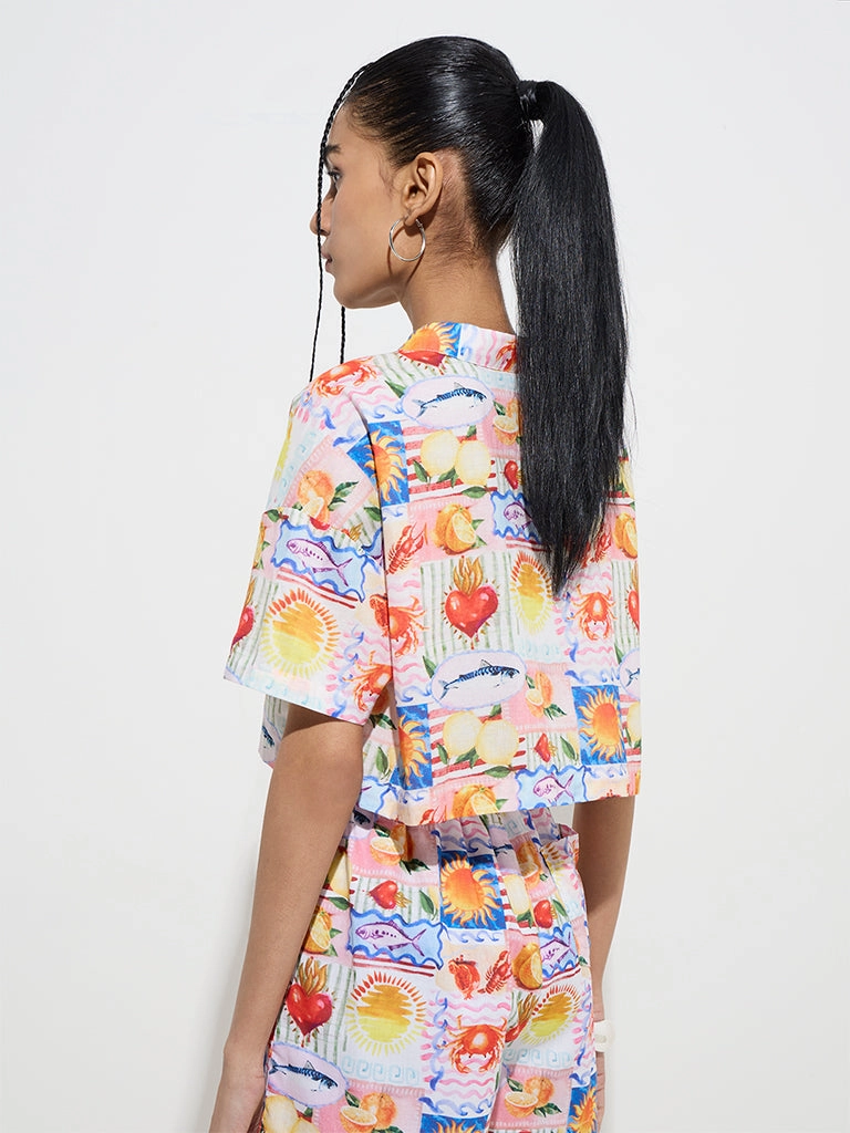 Nuon Multicolour Printed Shirt