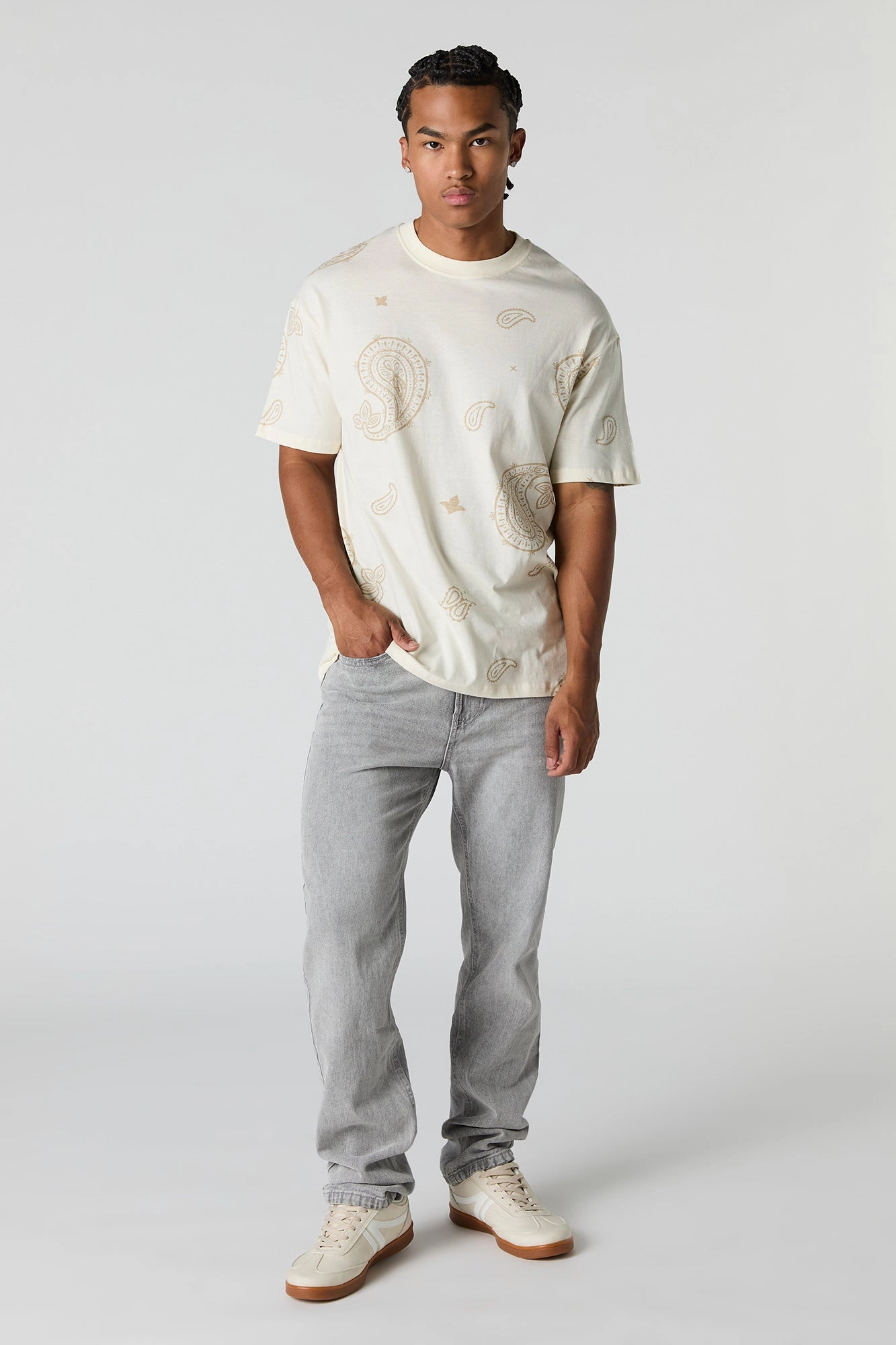 Paisley Print T-Shirt