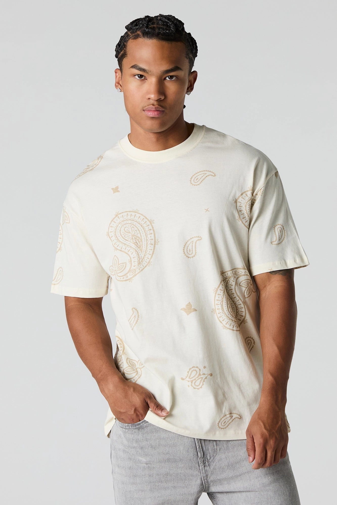 Paisley Print T-Shirt
