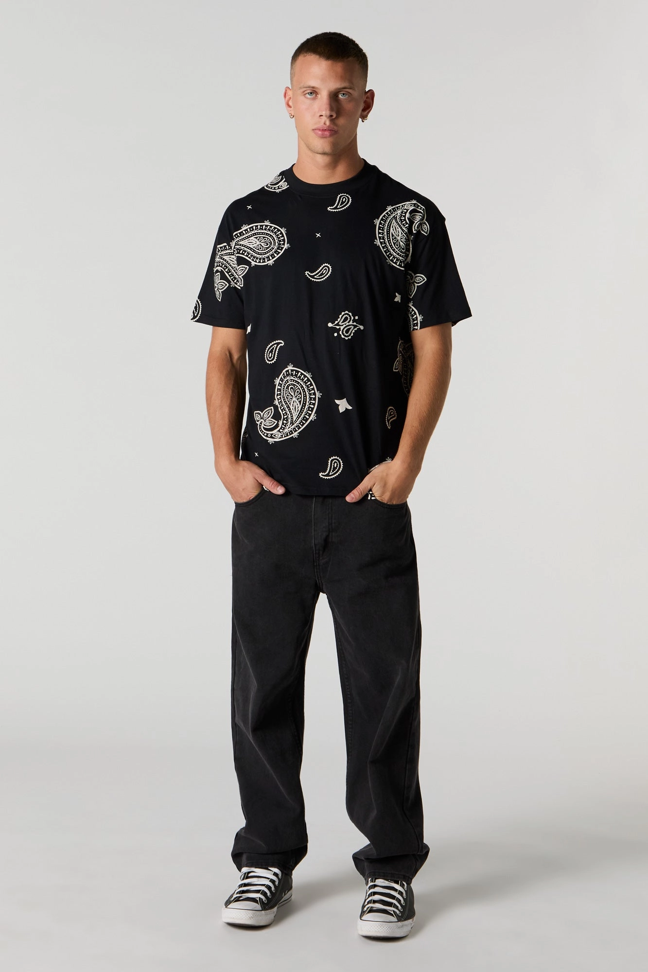 Paisley Print T-Shirt