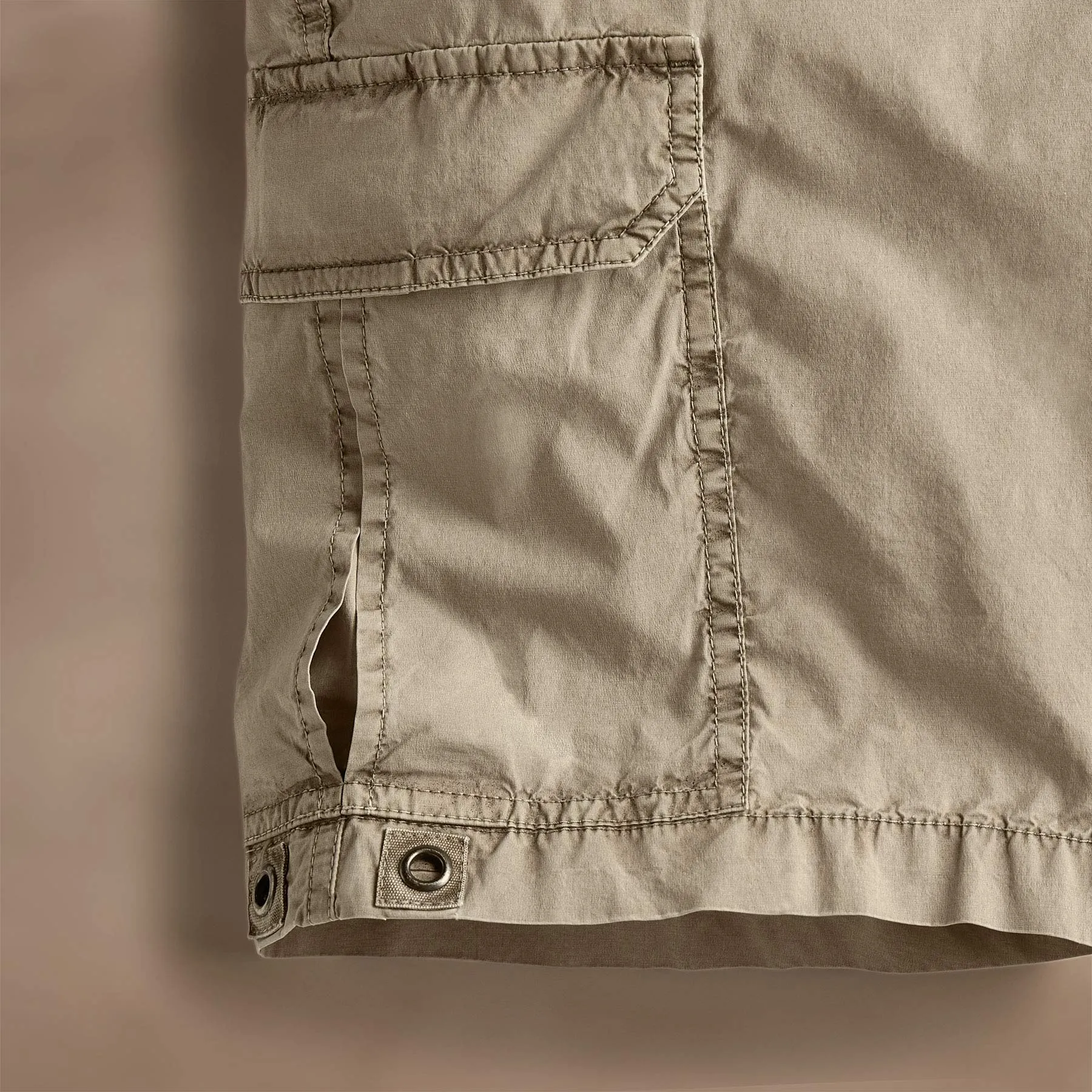 Parachute Poplin Cargo Short - Overcast Pigment