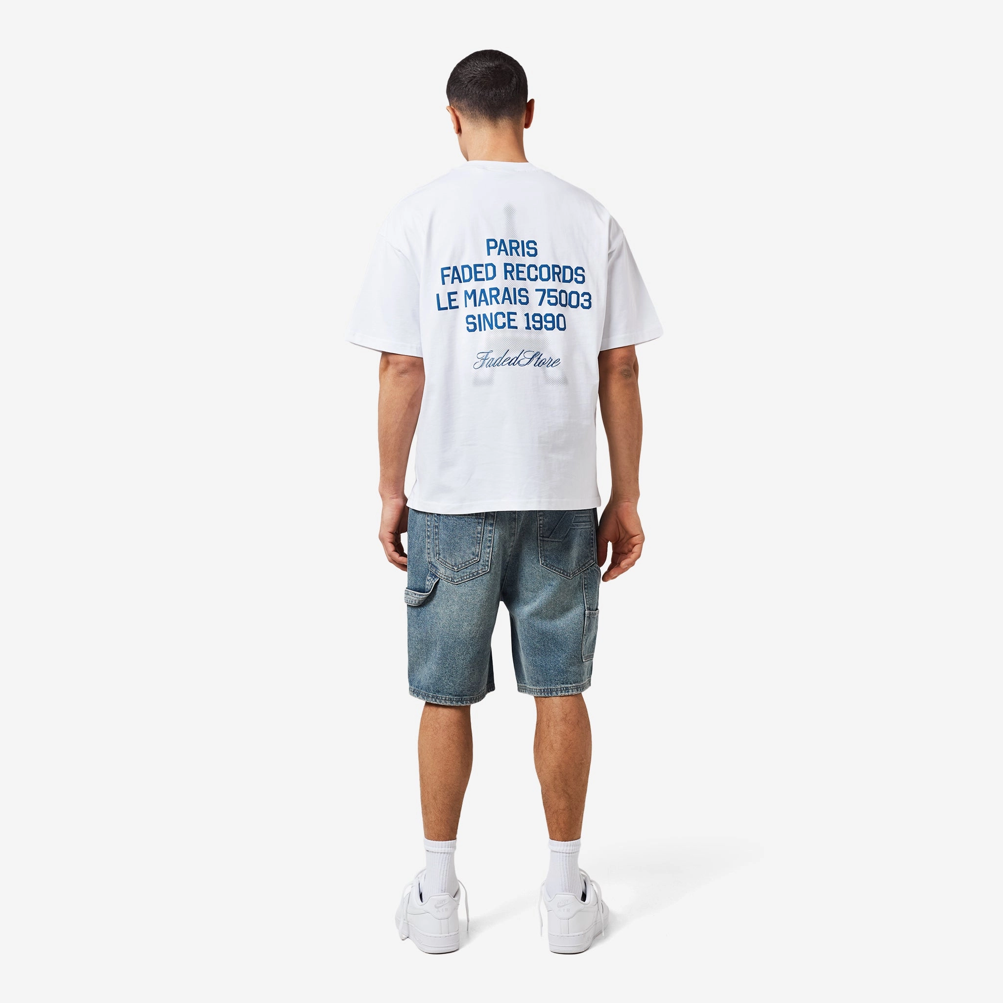 Paris Records T-Shirt | White