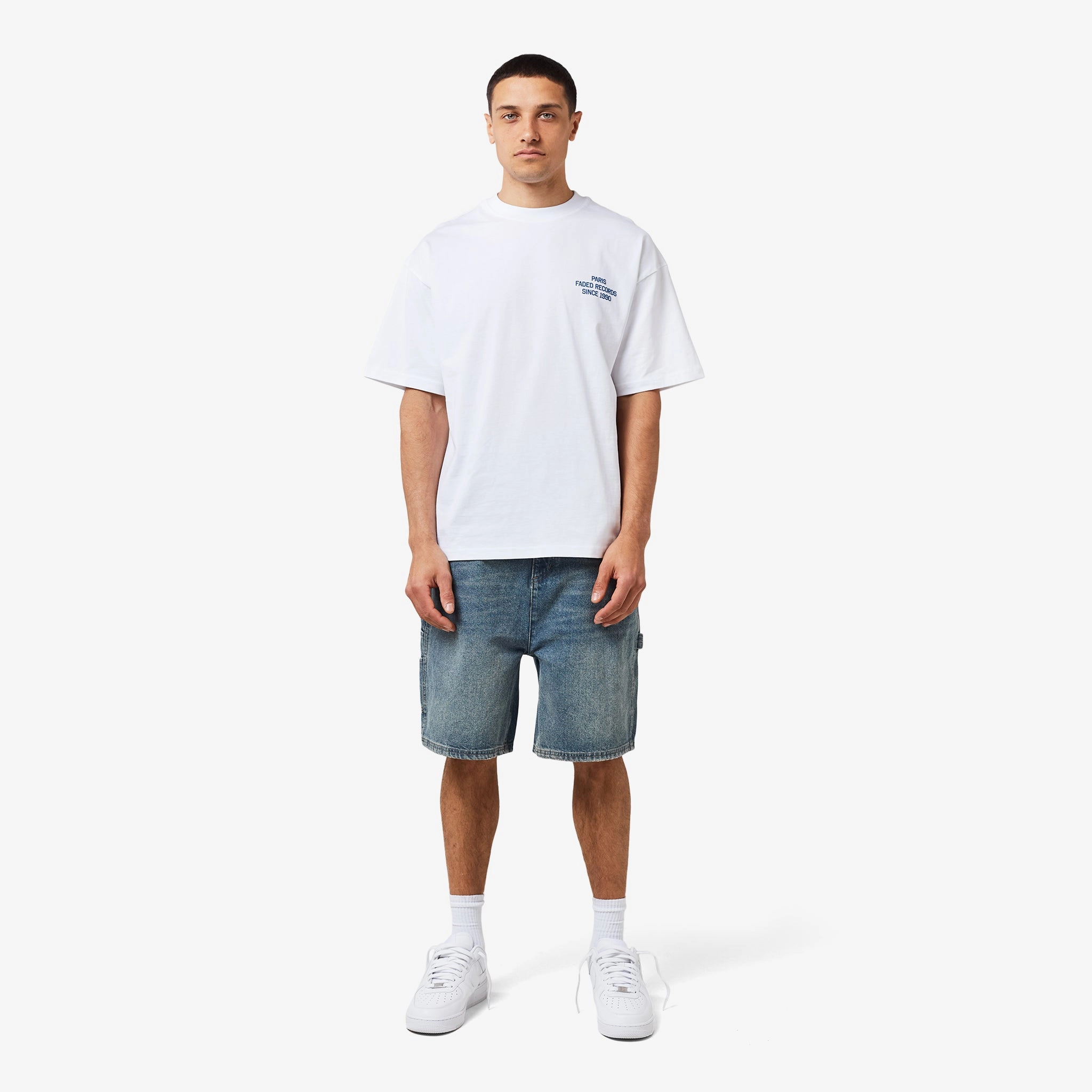Paris Records T-Shirt | White