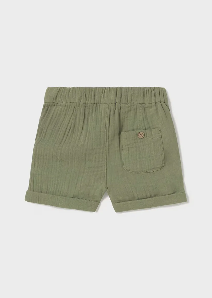 Peyton Wide Leg Shorts - Sage