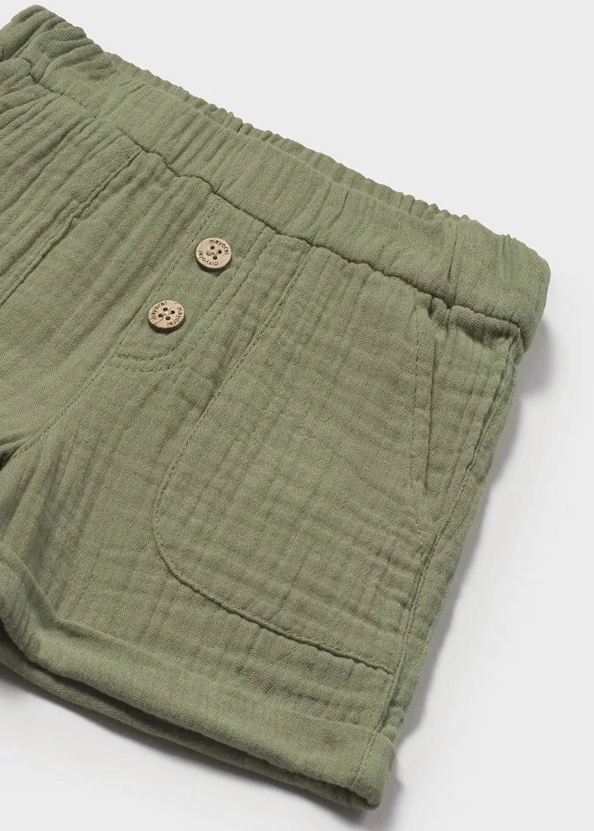 Peyton Wide Leg Shorts - Sage
