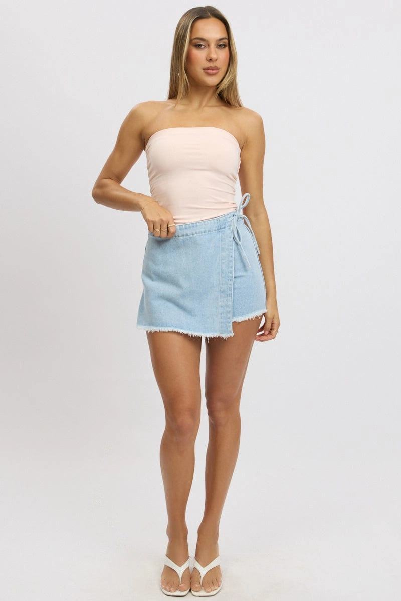 Pink Supersoft Bandeau Top