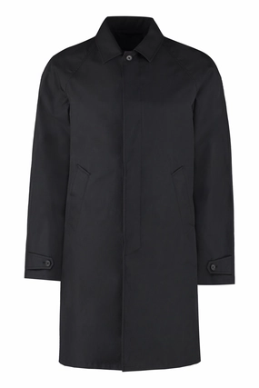 Prada Slit Hem Trench Coat