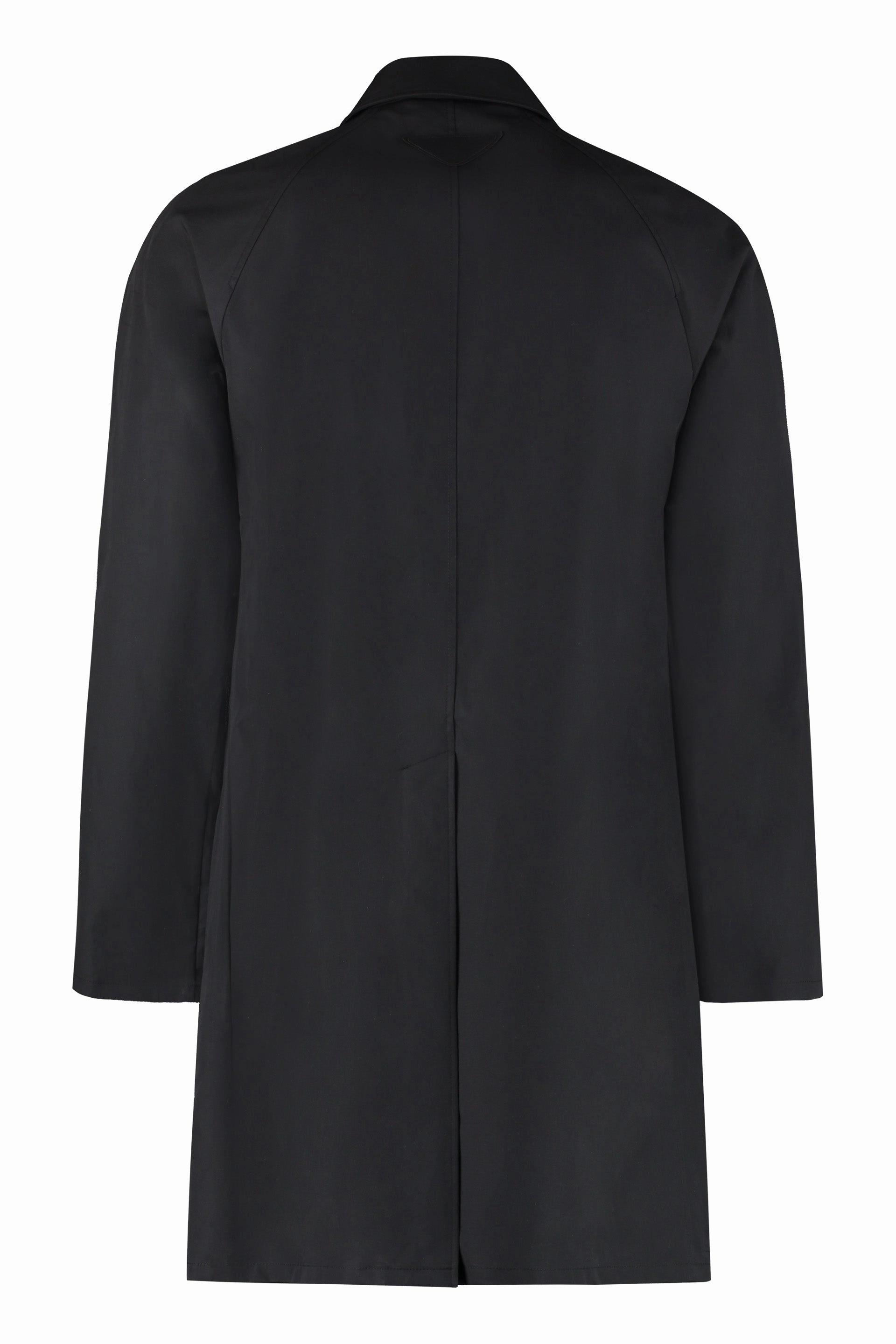 Prada Slit Hem Trench Coat