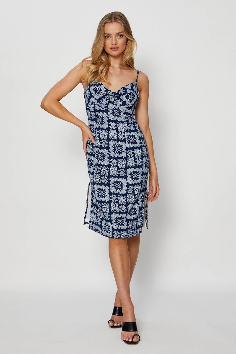 Print Bodycon Dress Mini